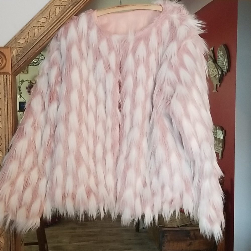 Shein Fuzzy Jacket